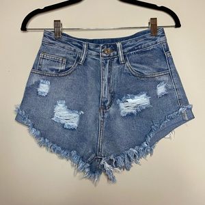 Jean Cutoff Shorts Size 2